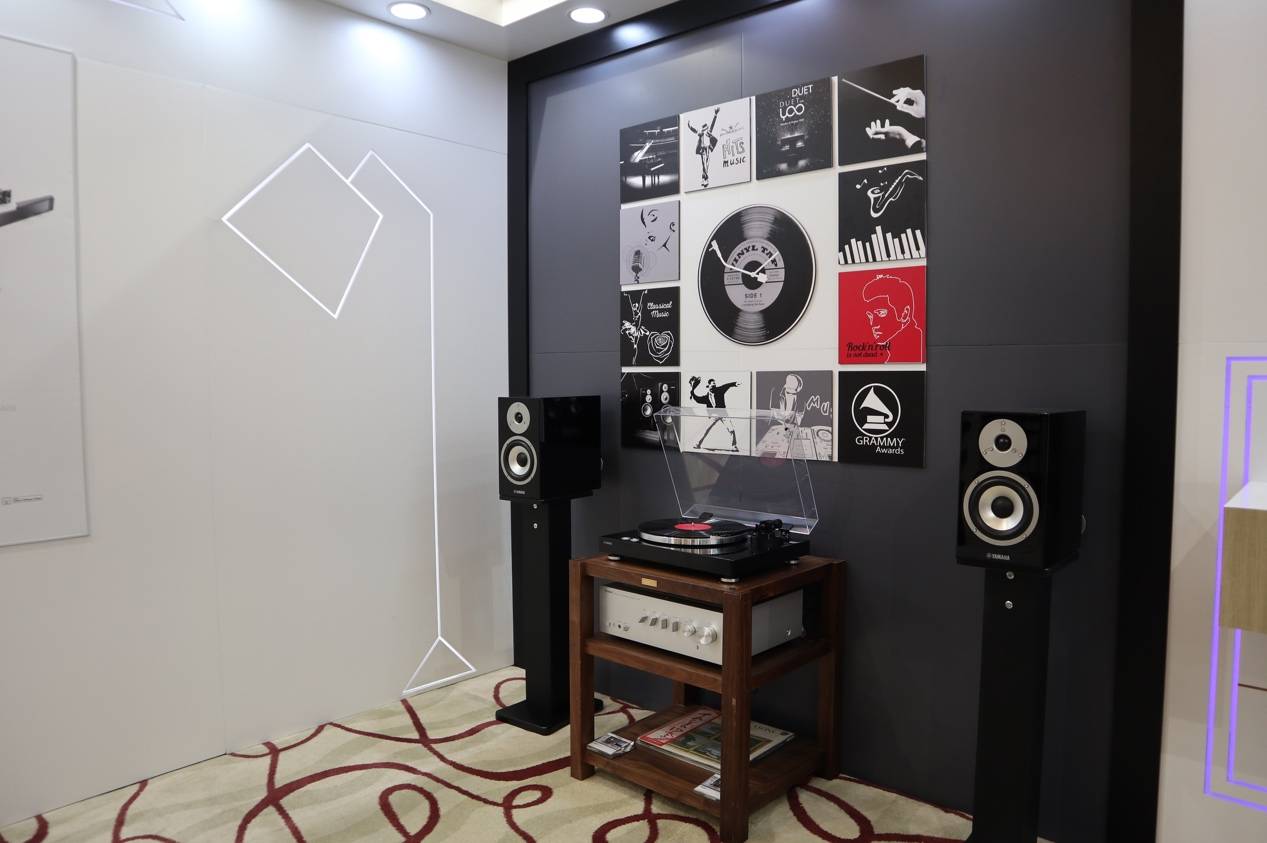 娱乐音质新境界，环球360携带家庭音响新品亮相2018广州国际音响唱片展