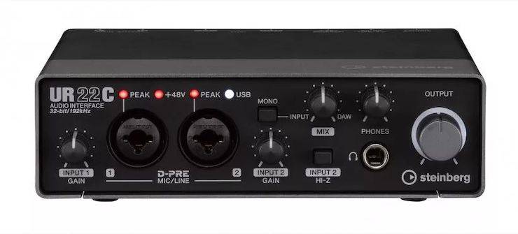 升级 USB-C 和 32/192：Steinberg 发布 UR22C、UR44C 和 UR816C 音频接口