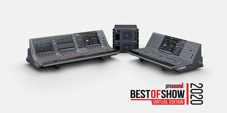 RIVAGE PM5和PM3数字混音系统，实力斩获IBC 2020 Best of Show大奖