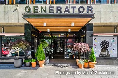 旅行和纹身：斯德哥尔摩Generator用环球360尽享卓越之声